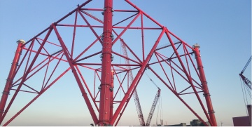 世界最高输电铁塔正式穿上中科银亿制造的“防...